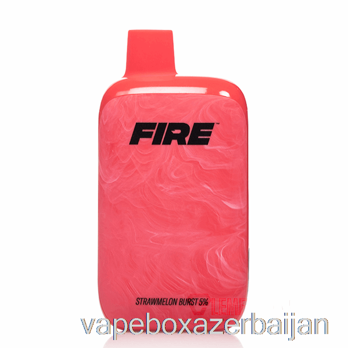 E-Juice Vape FIRE Boost 12000 Disposable Strawmelon Burst